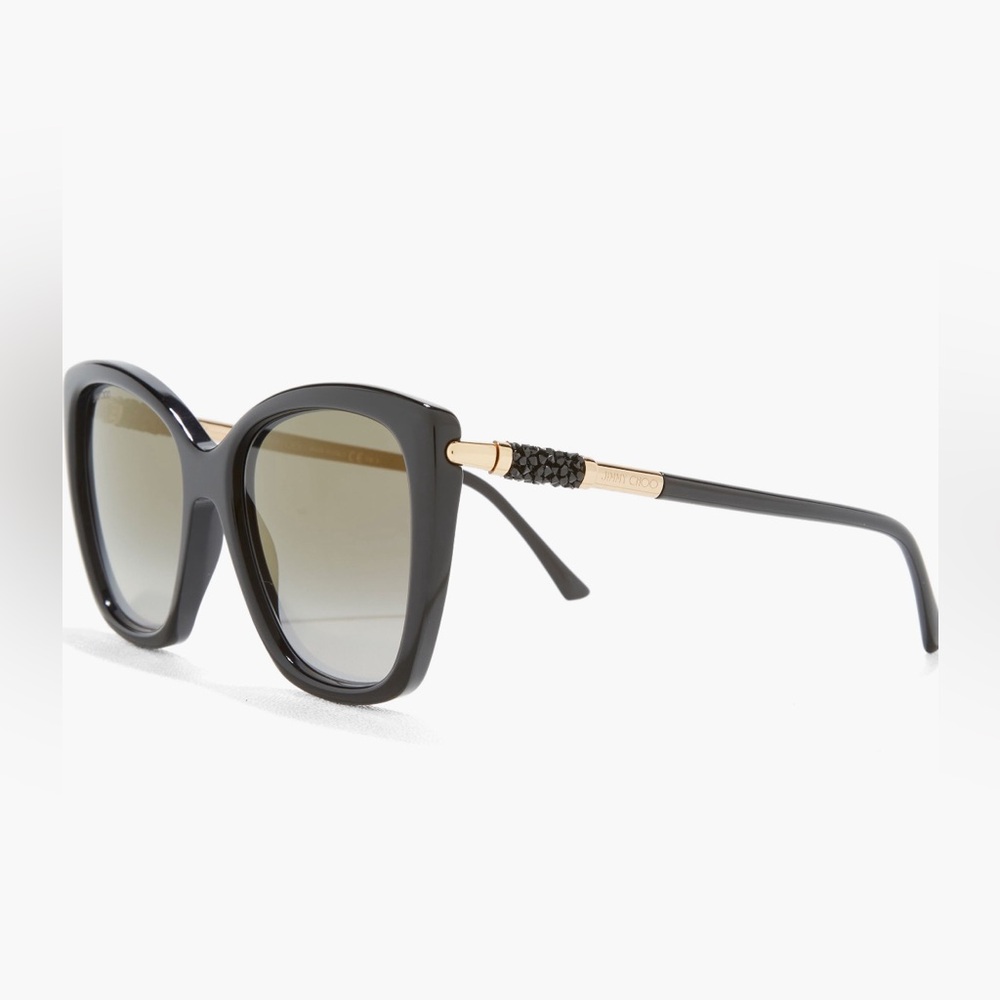 Jimmy Choo 55mm rectangular sunglasses